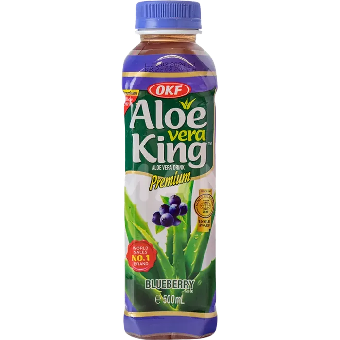 OKF Aloe Vera Getränk Blaubeere 500ML