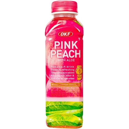OKF Pink Peach Drink 500ML Pfirsich Erfrischungsgetränk