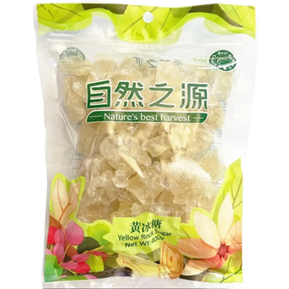 NBH Yellow Rock Sugar 400G – Gelber Kandiszucker aus Rohrohrzucker