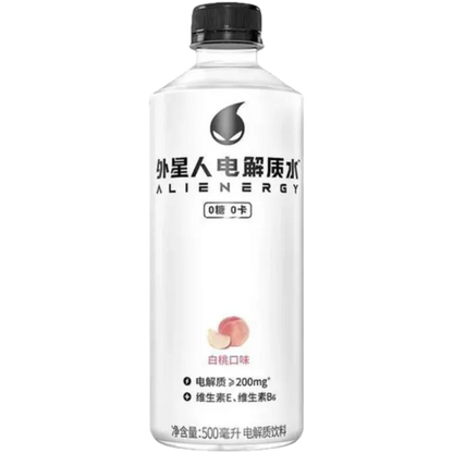 GENKI FOREST ALIENERGY WhitePeach Isotonic 500ML Isotonisches Pfirsich Getränk