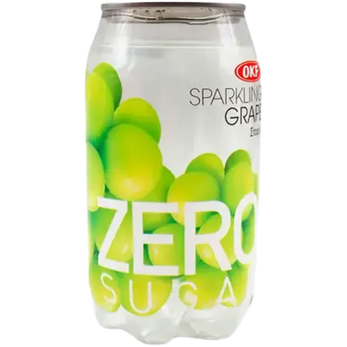 OKF Sparkling Grape Zero 350ML Zuckerfreies Trauben Erfrischungsgetränk