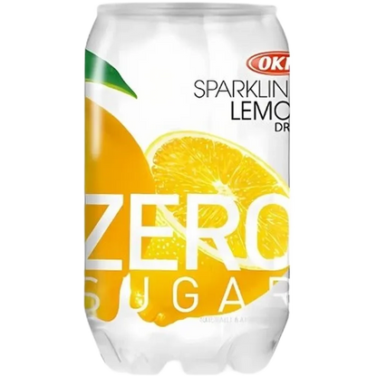 OKF Sparkling Lemon Zero 350ML – Zuckerfreies Zitronen-Erfrischungsgetränk