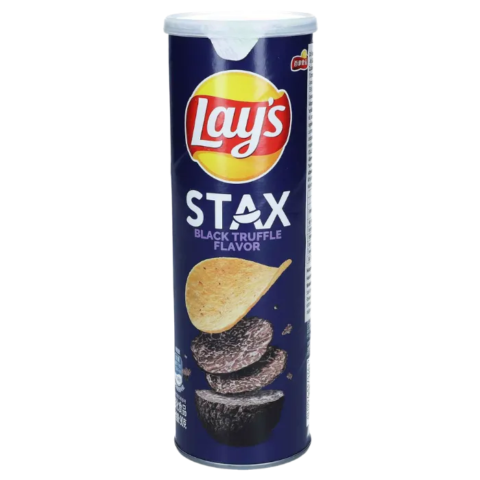 LAY'S Stax Black Truffle 90G Stapelchips mit Trüffelgeschmack