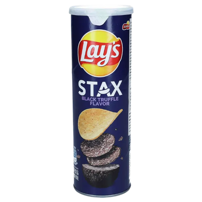 LAY'S Stax Black Truffle 90G Stapelchips mit Trüffelgeschmack