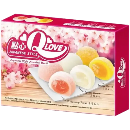 QLOVE Fruity Mix 180G – Fruchtige Mochi Reiskuchen Mischung