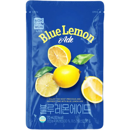 NOKCHAWON Ade Blue Lemon 170ML – Koreanisches Blue Lemon Getränk