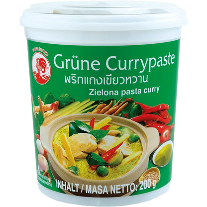 COCK BRAND Grüne Curry Paste 200G Scharfe Thai Currypaste
