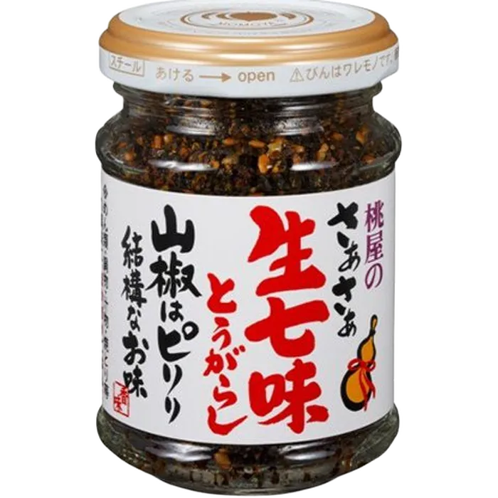 MOMOYA Würzöl mit Frühlingszwiebeln 100G Japanisches Taberu Negi Abura
