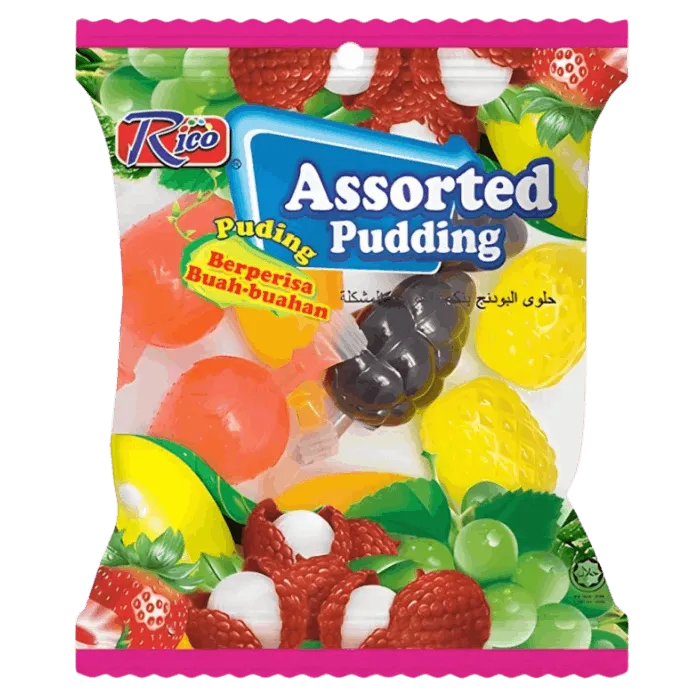 RICO Fruit Pudding Assorted 320G