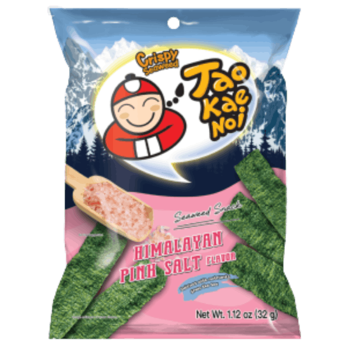 TAOKAENOI crispy Seaweed Himalayan Pink Salt 32g