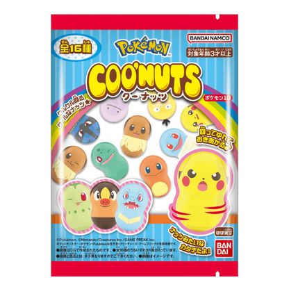 BANDAI Coo'nuts Pokemon mit Kaugummi 1.5g