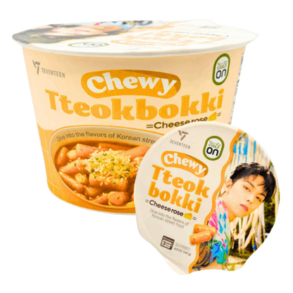 HY Eats On Seventeen Tteokbokki Käse Rose 140g