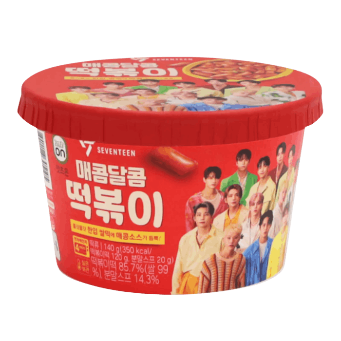 HY Eats On Seventeen Tteokbokki Tomate 140g