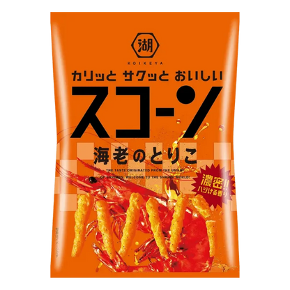 KOIKEYA Scorn Mais-Snack Garnelen Geschmack 70g
