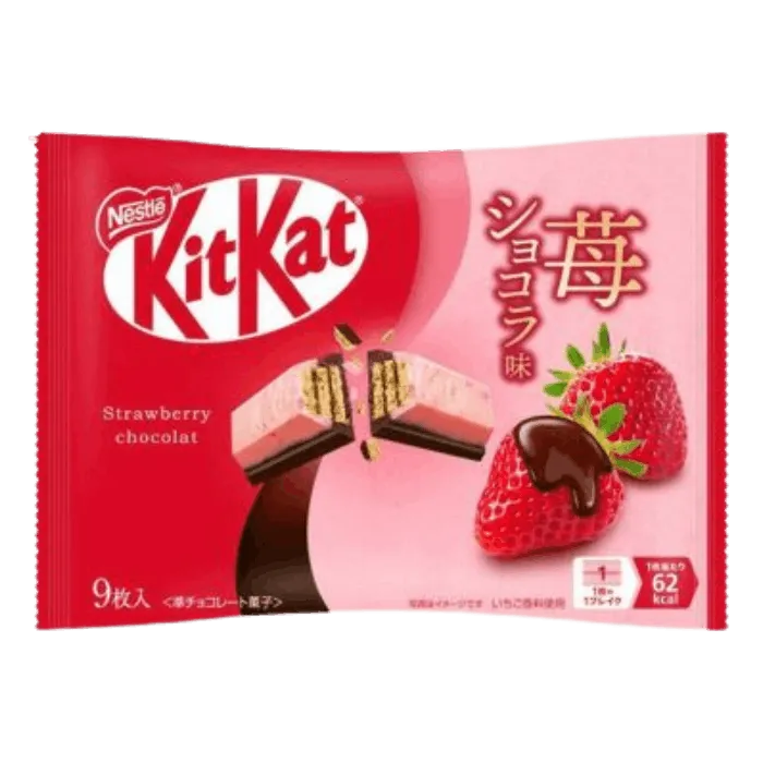 KITKAT Erdbeere und Schokolade 104g – Japanische Waffel-Schokolade