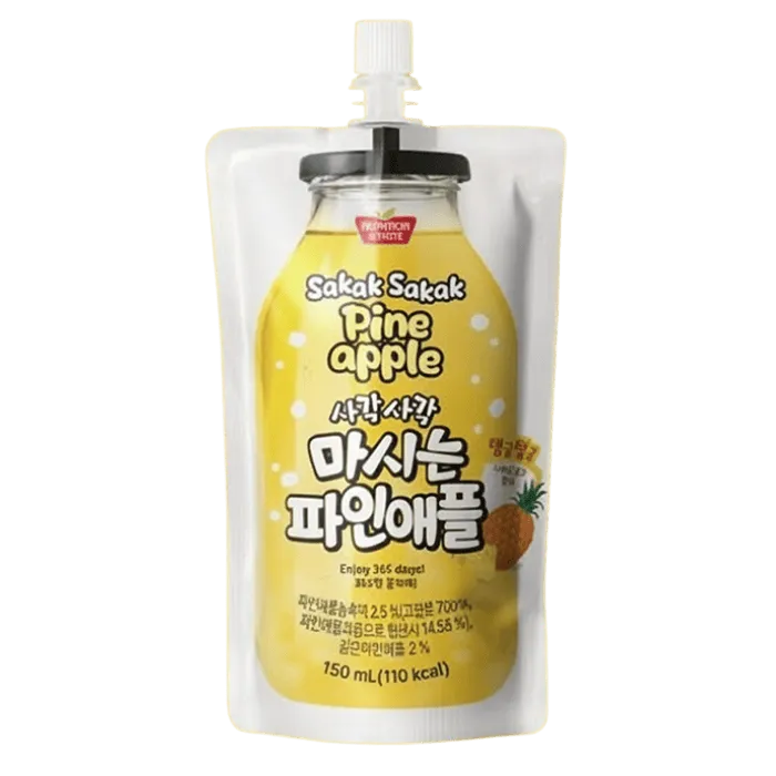 BORAMBIO Sakak Sakak Ananas 150ml – Koreanischer Jelly Drink
