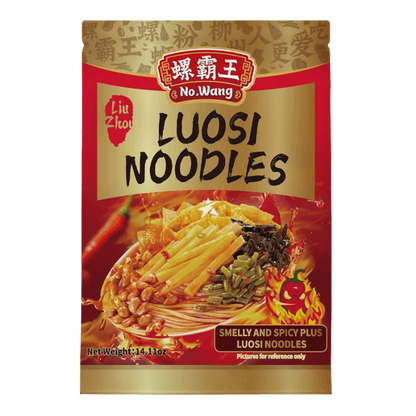 LUOBAWANG Lou Si Nudeln 400g Extra Spicy Luosifen aus China