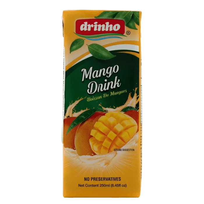 DRINHO Mango Tetrapak 250ML Malaysisches Mango Getränk