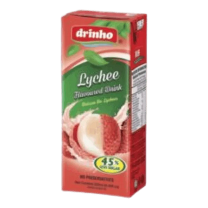 DRINHO Litschi Tetrapak 250ML Litschi Erfrischungsgetränk