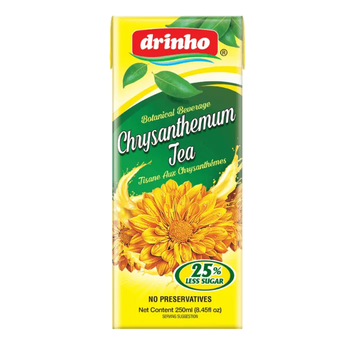 DRINHO Tee Chrysanthemum Tetrapak 250ML Malaysisches Chrysanthemengetränk