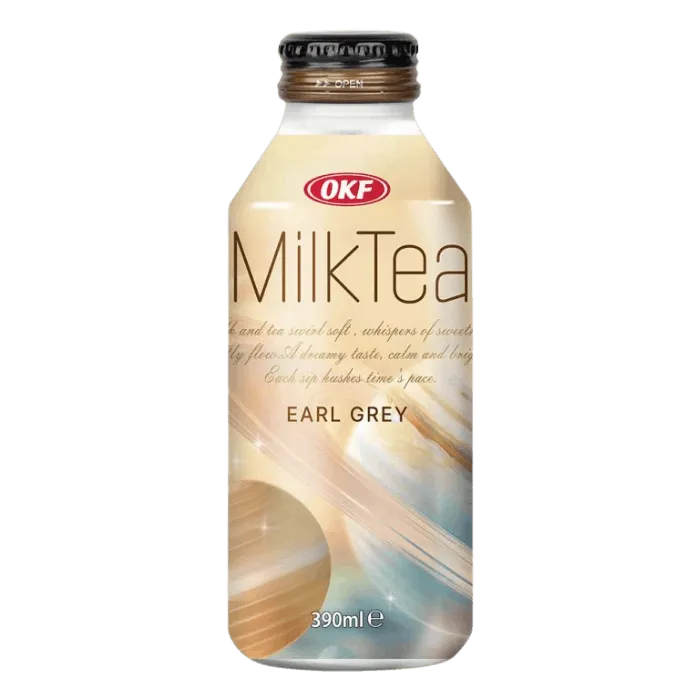 OKF Earl Gray Milchtee 390ml – Koreanischer Milchtee mit Earl Grey