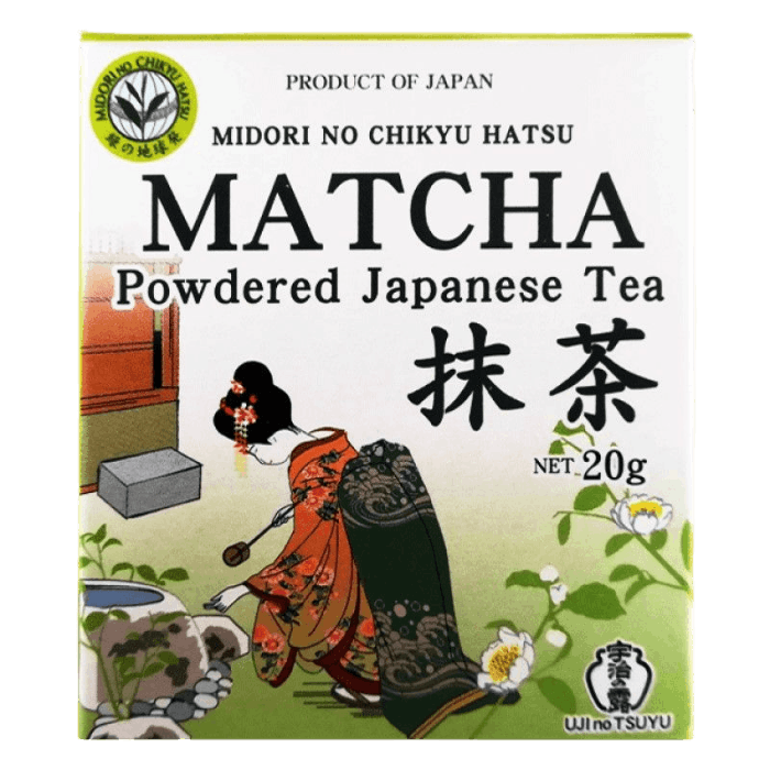 UJINOTSUYU Matcha Tee 20G – Japanischer grüner Tee in Pulverform