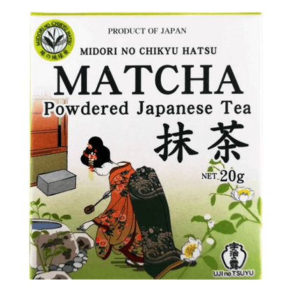 UJINOTSUYU Matcha Tee 20G – Japanischer grüner Tee in Pulverform