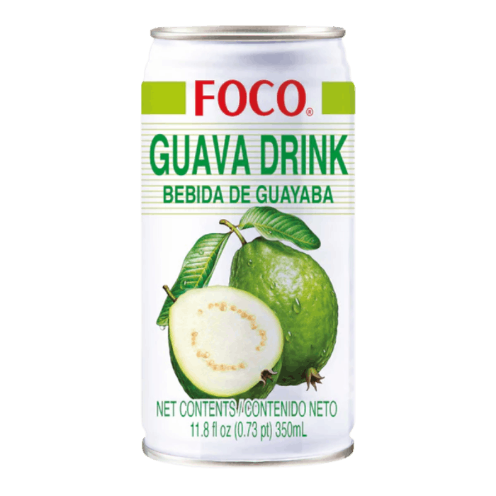 FOCO Guavanectar 350ML Dose – Tropischer Guava-Fruchtnektar