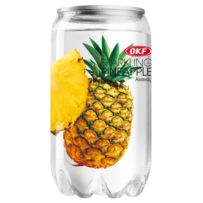 OKF Sparkling Pineapple Drink 350ML – Kohlensäurehaltiges Ananasgetränk