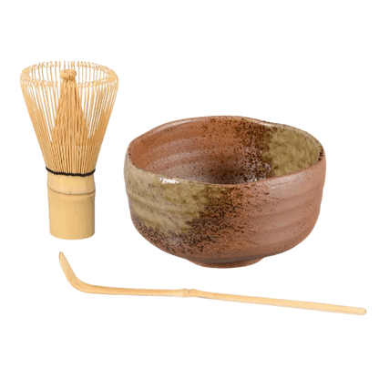 JADE TEMPLE Matcha Set braun