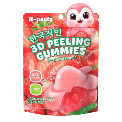 K PEELZ Peelable Gummies Strawberry 75g
