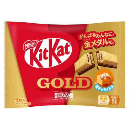 JP KitKat Gold Salted Caramel 9PCs 104.4G