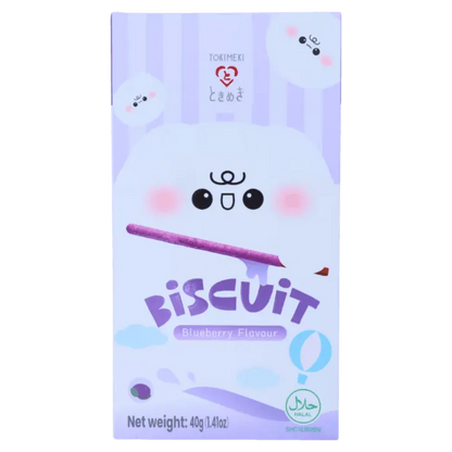 TOKIMEKI Biscuit Popping Candy Blauberre 40g