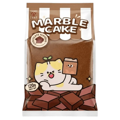 TOKIMEKI Marble Cake Chocolate Flavor 120G