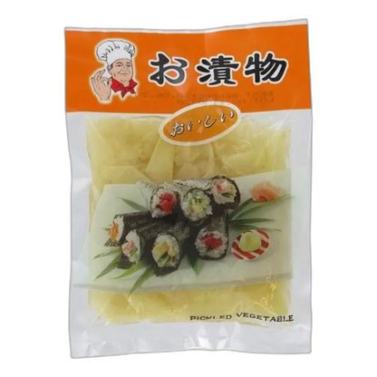 Weißer Sushi Ingwer 150g – LV ZHENG FOOD | Eingelegte Ingwerscheiben für asiatische Küche