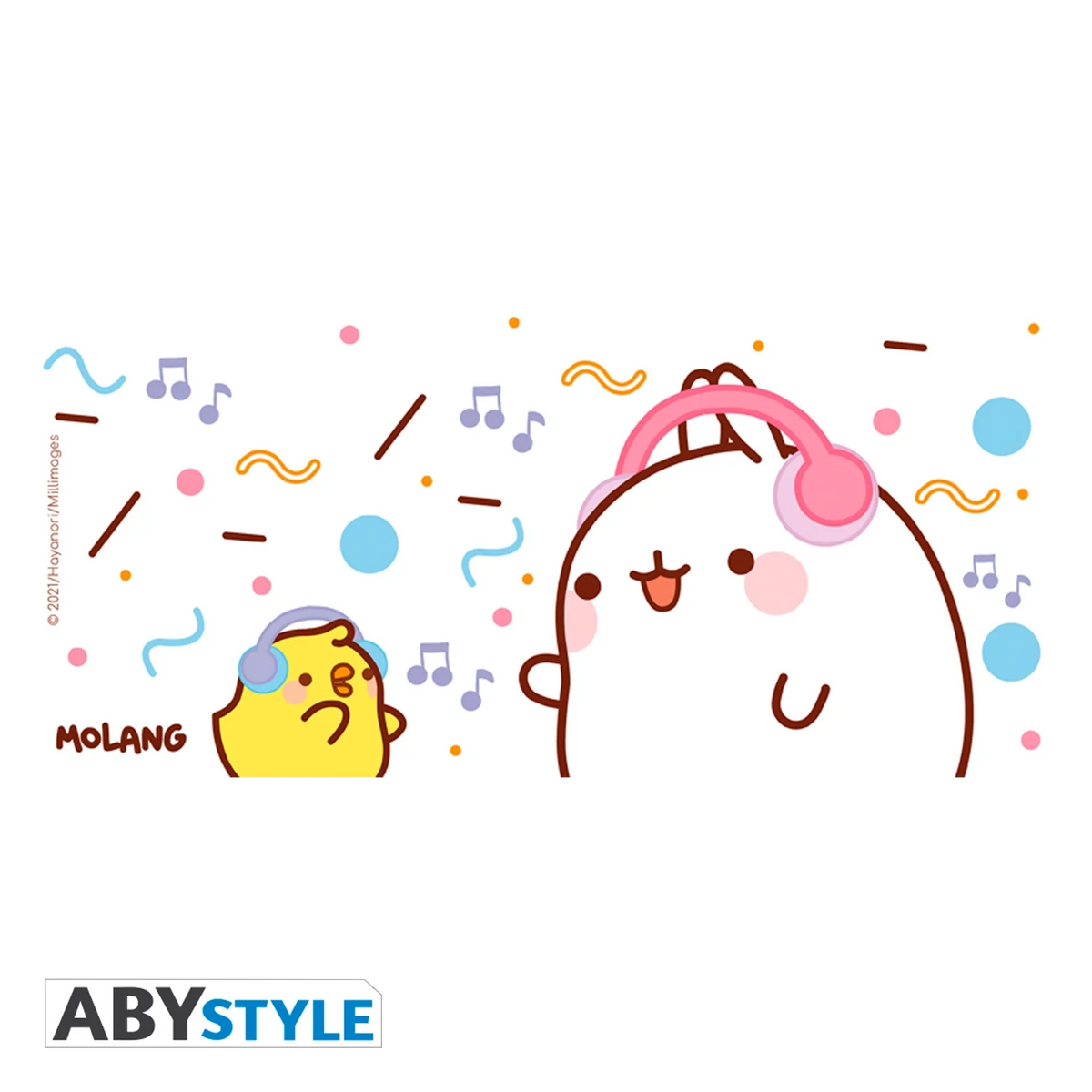 MOLANG Mug 320ml Music Molang