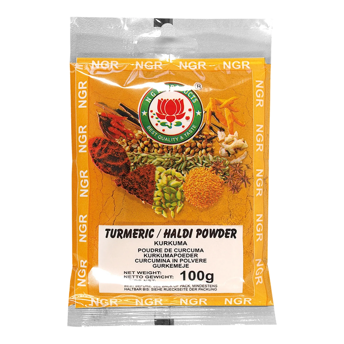 NGR Turmaeric / Haldi Powder - Kurkuma   100G