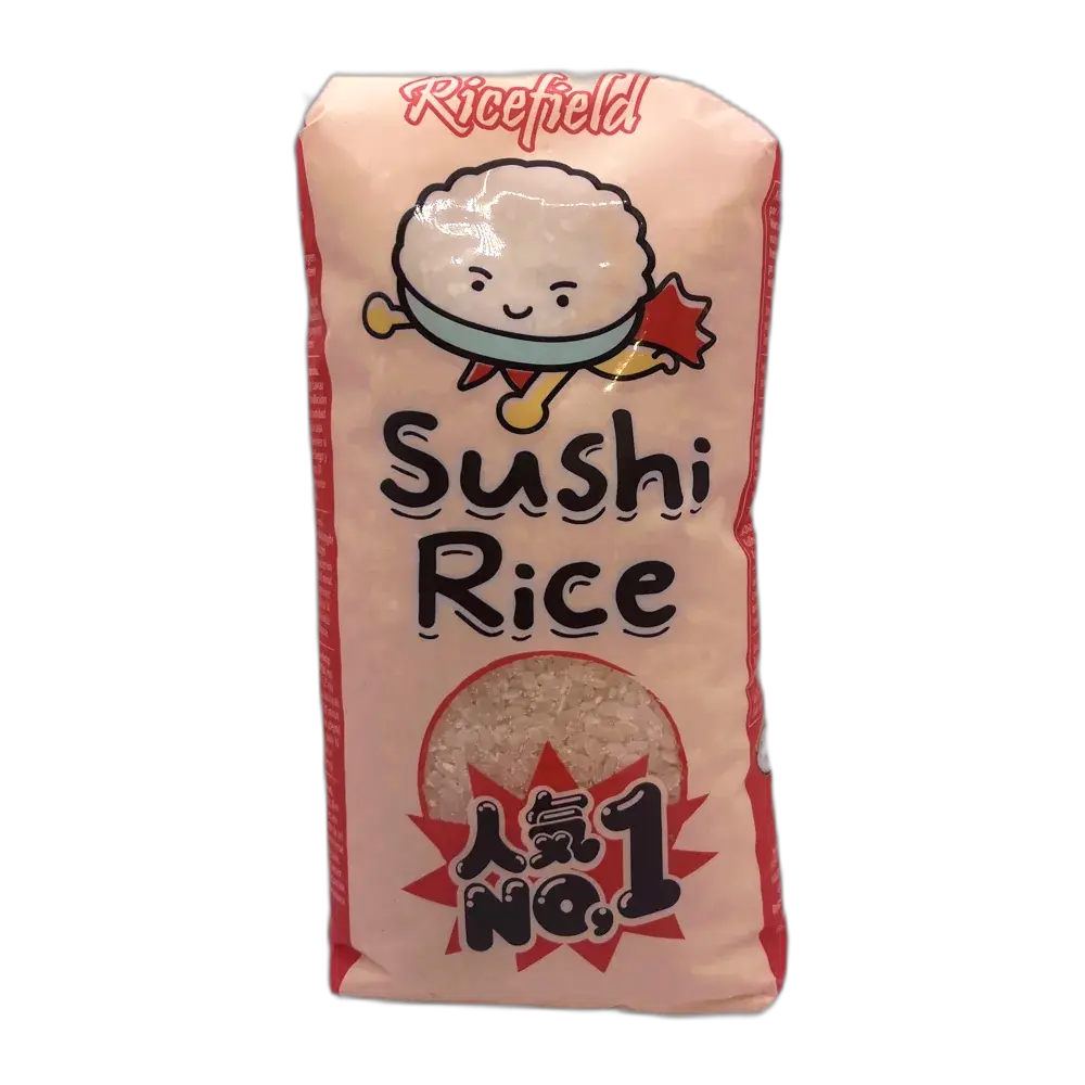 RICEFIELD Sushi Reis Rundkorn Japonica 1KG