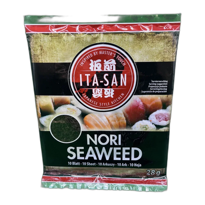 ITA-SAN Seetang Geröstet Nori ganzes Blatt 28g