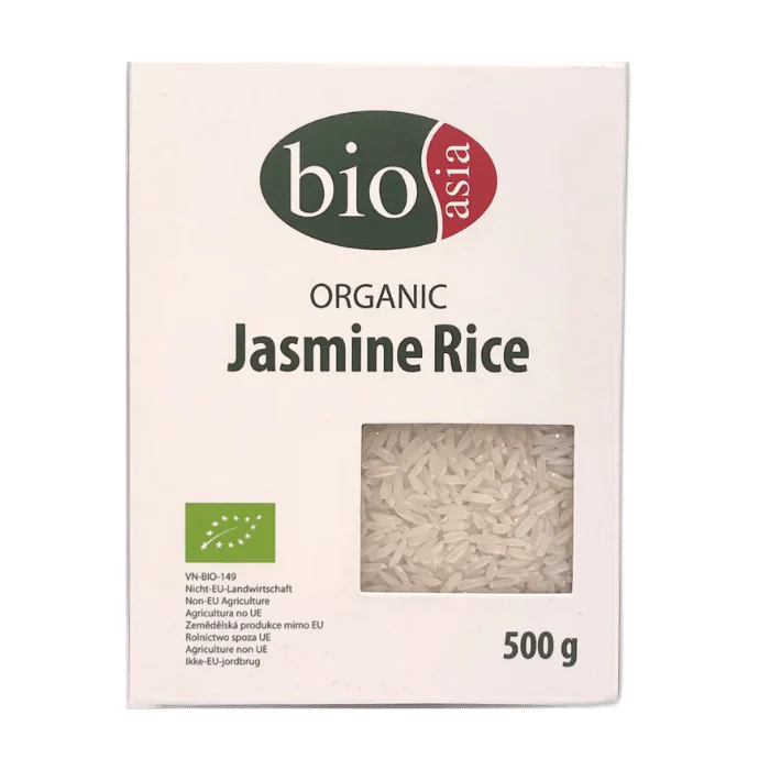 BIOASIA Organic Jasminreis 500G