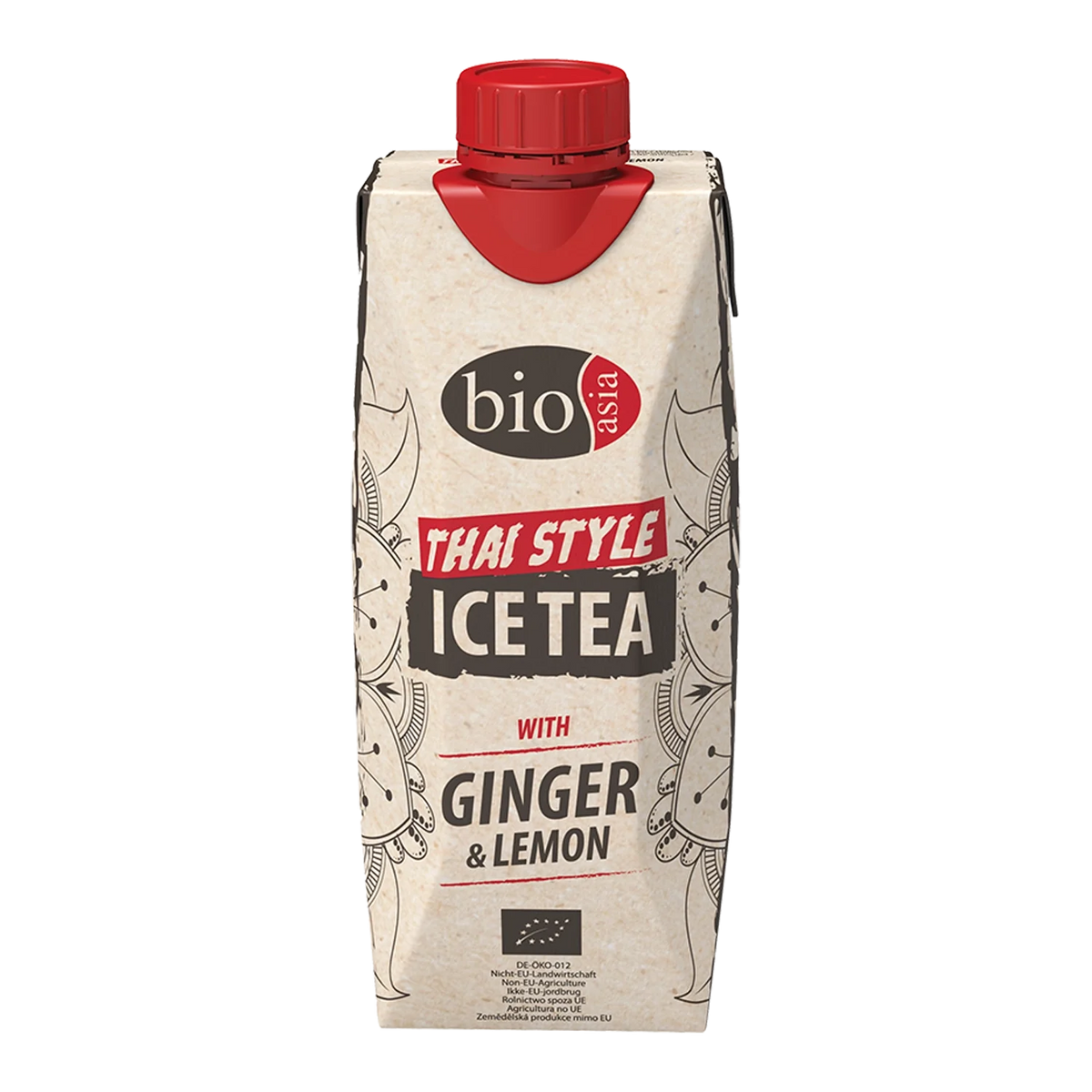 BIOASIA Bio Eistee mit Ingwer und Zitrone 500ML