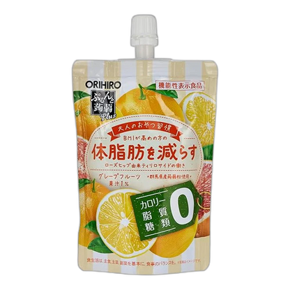 ORIHIRO Prunto Plus 130G Konjac Jelly Grapefruit