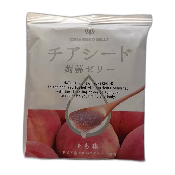 WAKASHOU Chiaseed Jelly Peach 165G
