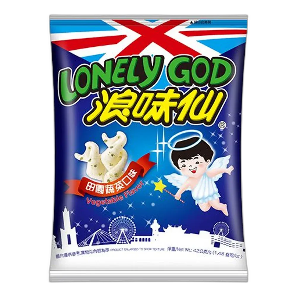 WANT WANT Potato Twist Gemüse 42G – Knuspriger Asia Snack