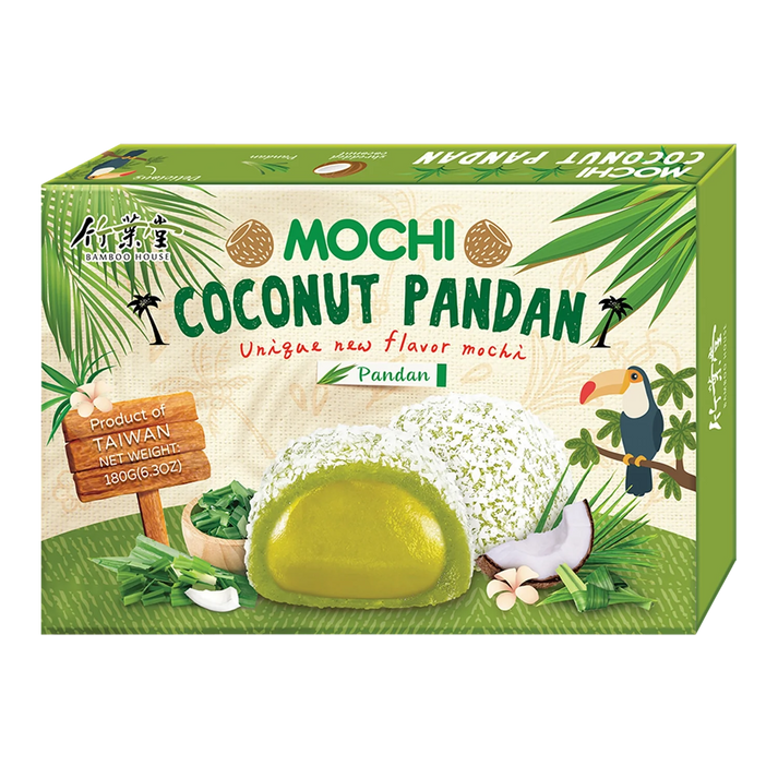 BAMBOO HOUSE Coconut Pandan Mochi 180G