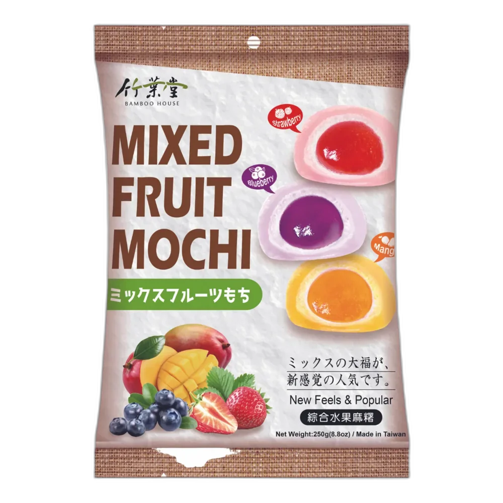 BAMBOO HOUSE Mixed Fruit Mochi 250G