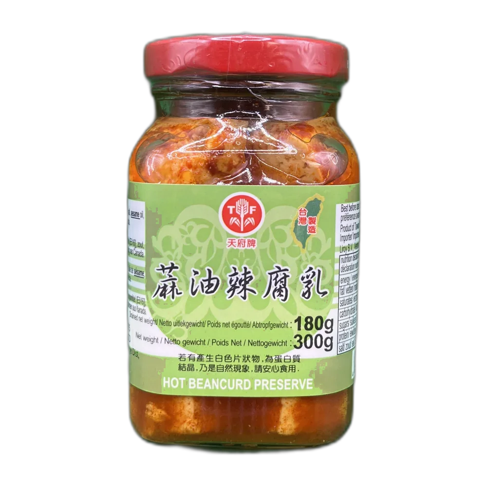 SZECHUAN TIAN FU Chili Beancurd Spicy 300G