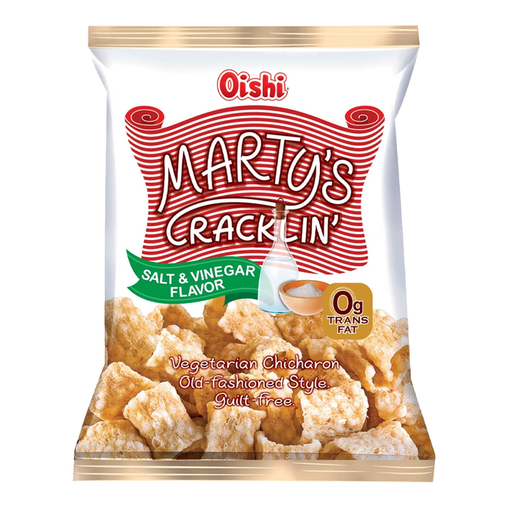 OISHI MARTY'S Crackling Salt&Vinegar Chicaron 90G