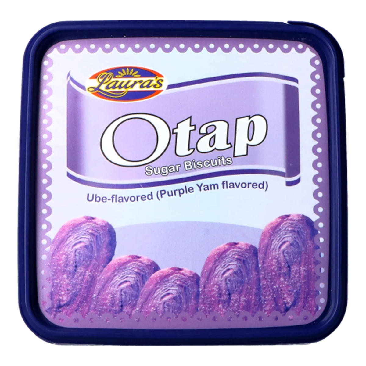 Laura's Otap Sugar Biscuits, UBE Kekse 600G