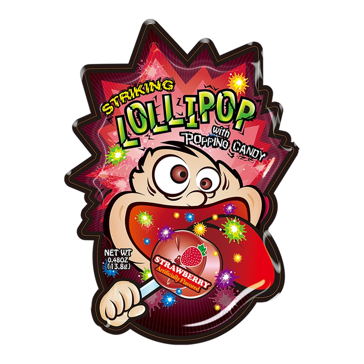 STRIKING Lollipop Popping C. Erdbeer 13,8g